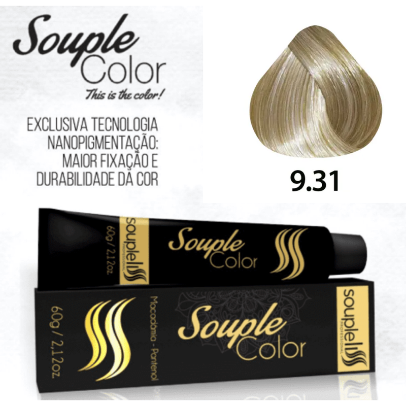Coloração Soupleliss Tintura Para Cabelo 60g