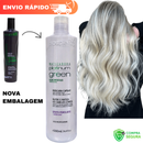 Máscara Matizadora Platinum Green Efeito Pérola Soupleliss 300ml