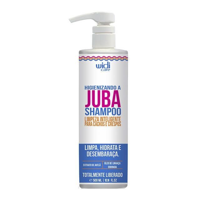 Kit Shampoo Higienizando A Juba - Condicionador - Máscara Widi Care 500ml