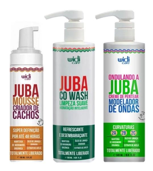Ondulando + Mousse + Co Wash Limpeza Suave 500ml Widi Care
