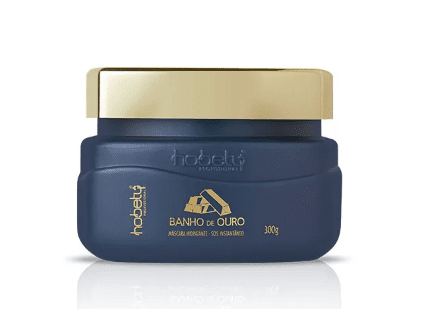 Máscara Capilar Banho De Ouro Hobety 300gr