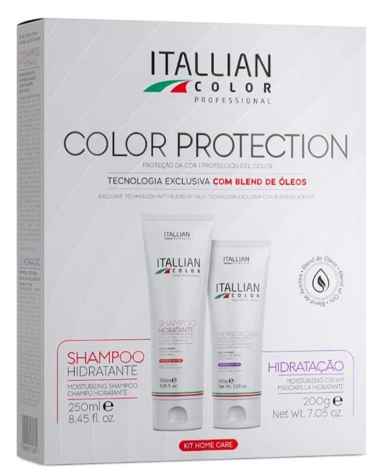 Kit Home Care Itallian Color Shampoo Hidratante 260ml + Hidratação 250g Itallian Color
