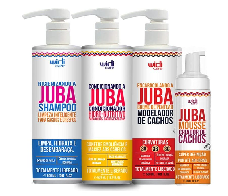 Shampoo Condicionador Encaracolando 500ml + Mousse Widi Care