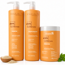 Kit SPA Nutritivo Para Cabelos Danificados Quebradiços Soupleliss 1L