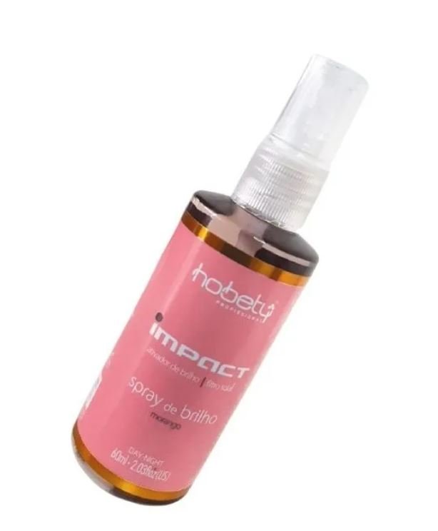 Finalizador Impact Morango Ativador De Brilho Hobety 60ml
