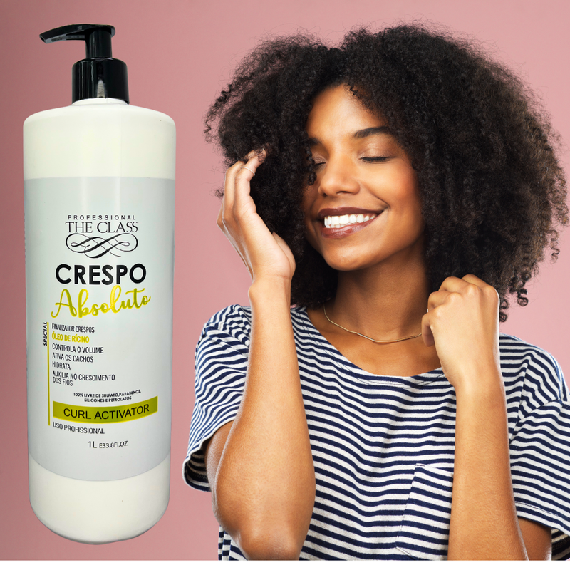 Creme De Pentear Crespo Absoluto Ativador de Cachos The Class 1l