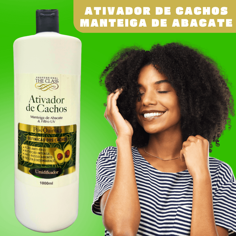 Ativador De Cachos Manteiga De Abacate The Class 1 L