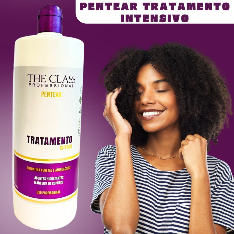 Creme De Pentear Manteiga Cupuaçu Cachos Definidos Tratamento Intensivo The Class 1L