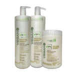 Kit Profissional Spa Vegan Óleo De Kalahari Shampoo 1L + Condicionador 1L + Máscara 1kg Soupleliss