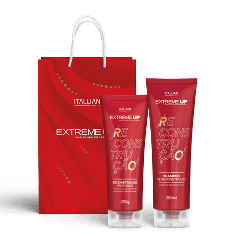 Itallian Color Extreme Up  Kit Home Care De Reconstrução