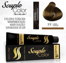 Coloração 7.7 Louro Marrom Color SoupleLiss 60gr