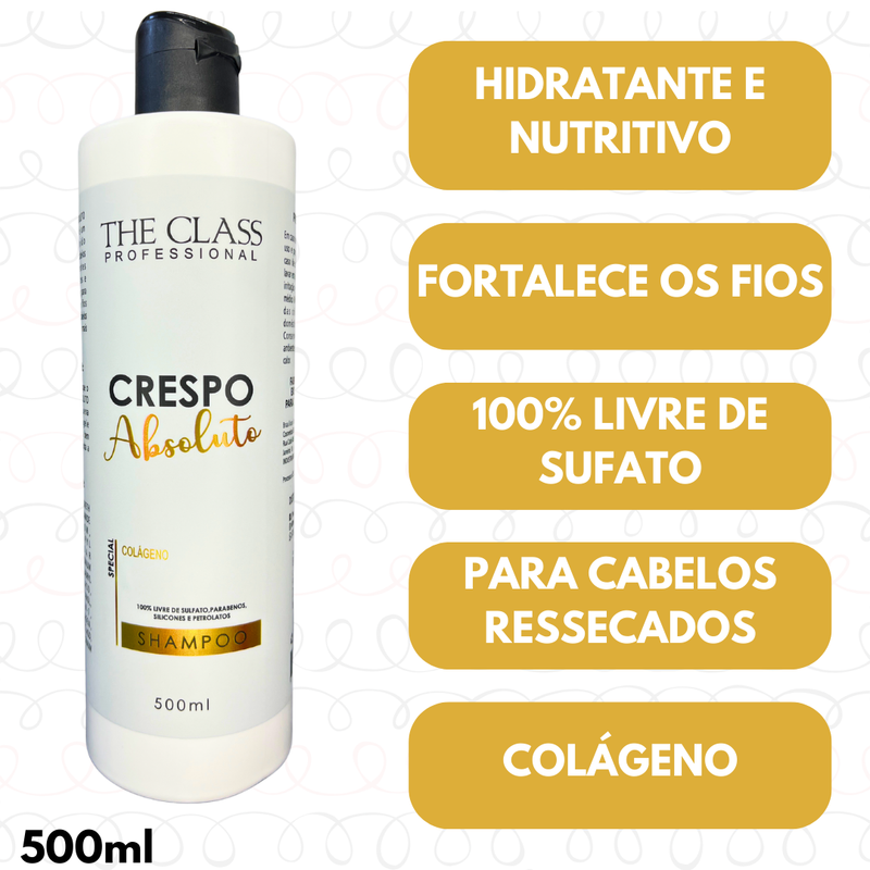 Shampoo Crespo Absoluto No Poo The Class 500ml
