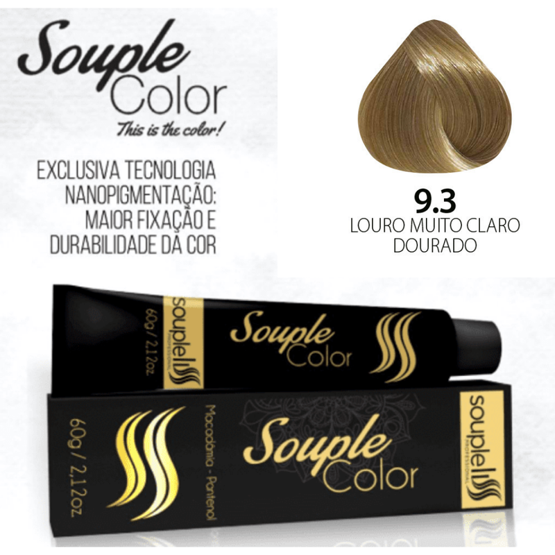 Coloração Soupleliss Tintura Para Cabelo 60g