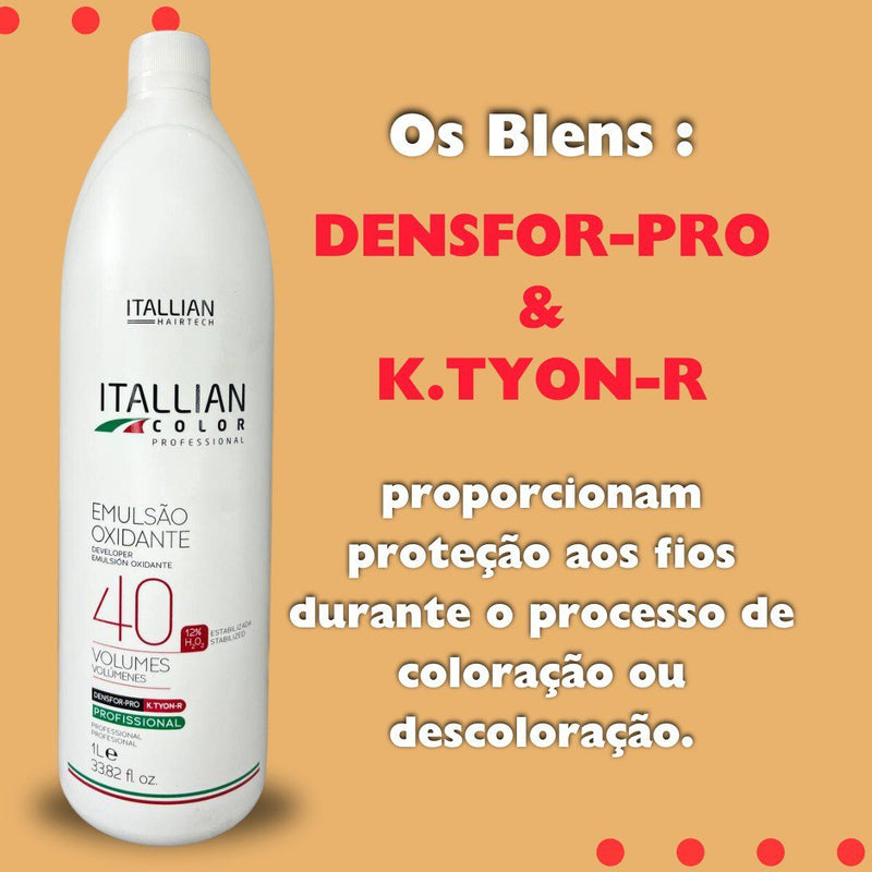 OX Emulsão Estabilizada 40 Volumes Itallian Color 1L