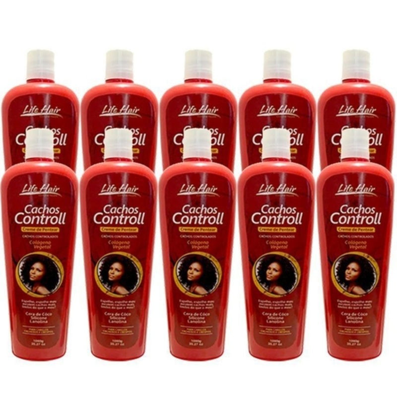Life Hair Kit Creme De Pentear Cachos Control 10x1000g