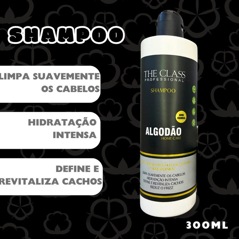 Manutenção Algodão Shampoo + Máscara 500Ml The Class