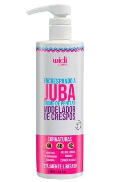 Kit Revitalizando A Juba 300ml + Creme De Pentear Encrespando 500ml Widi Care