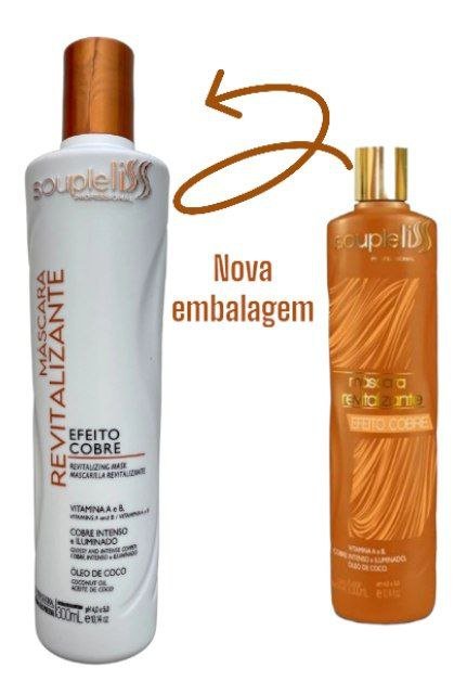 Souple Liss Máscara Revitalizante Efeito Cobre 300ml