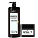 Kit Infusão Acidificante 2.0 1L + Máscara infusão 300gr Widi Care