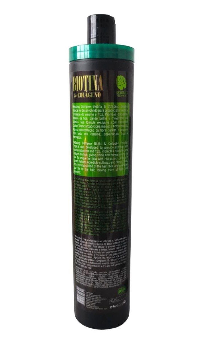 Escova Progressiva Nova Delle Biotina E Colágeno Reducer 1L