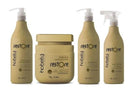 Kit Restore Line Reestruturação Shampoo 750ml + Revelador 750ml + Selante 750ml + Máscara 750gr Hobety