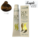 Coloração 7.1 Louro Cinza Color SoupleLiss 60gr