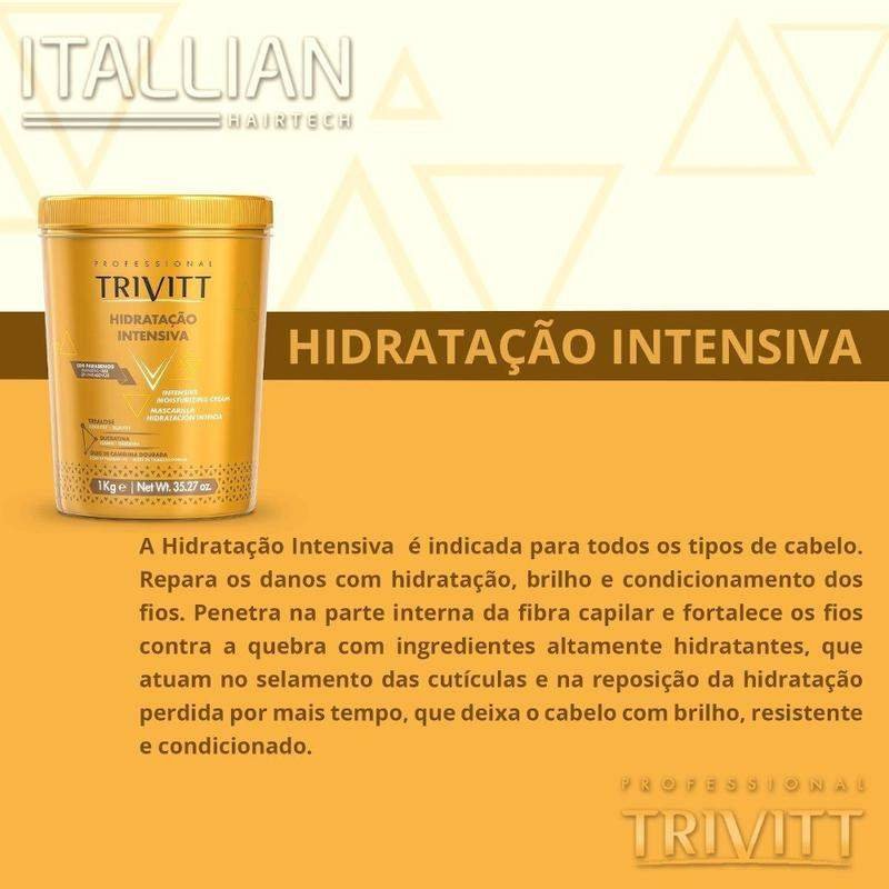 Hidratação Intensiva Trivitt 1kg + Cauterização 300ml