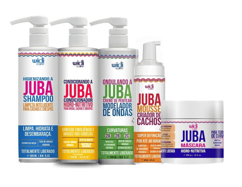 Shamp + Cond + Ondulando + Másc Hidronutritiva + Mousse Widi