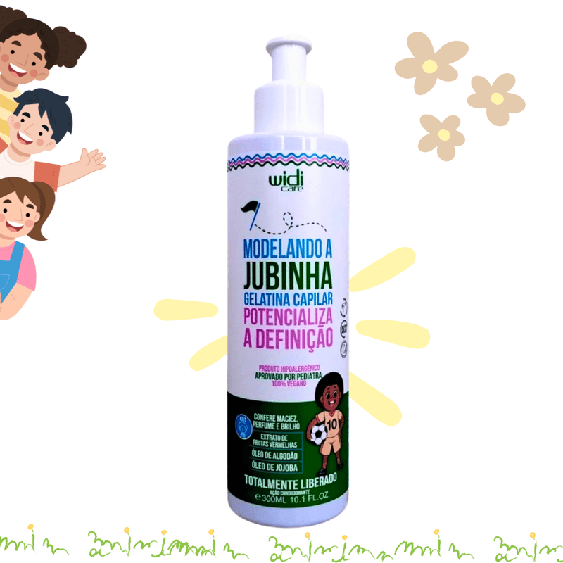 Modelando A Jubinha Gelatina Capilar Widi Care 300ml