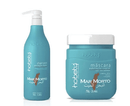 Kit Shampoo 750ml + Máscara 750gr Mar Morto Esfoliação Capilar Hobety