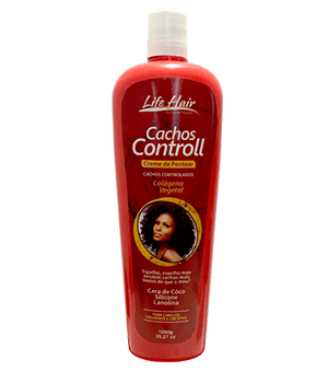 Life hair Cachos Control Creme Pentear 1litro