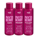 Kit PhytoBerry Ultra Hidratante - Shampoo, Condicionador e Gel Antiencolhimento Widi Care 500ml