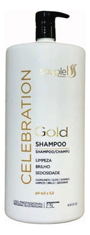 Shampoo Lavatório Hidratante Gold Celebration Soupleliss 2,5l