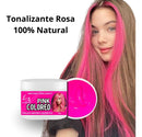Máscara Tonalizante Rosa Pink S/ Amônia 100% Natural 300g L&A