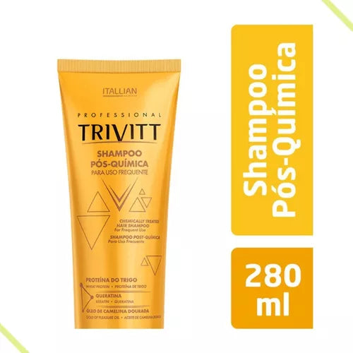 Kit Trivitt Shampoo Pós-química + Condicionador Itallian