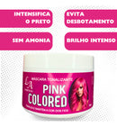 Máscara Tonalizante Rosa Pink S/ Amônia 100% Natural 300g L&A