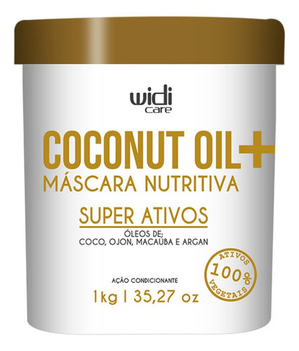 Máscara Nutritiva Coconut Oil Widi Care 1kg