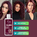Shampoo Tonalizante Marsala Vinho Intenso 300ml L&A
