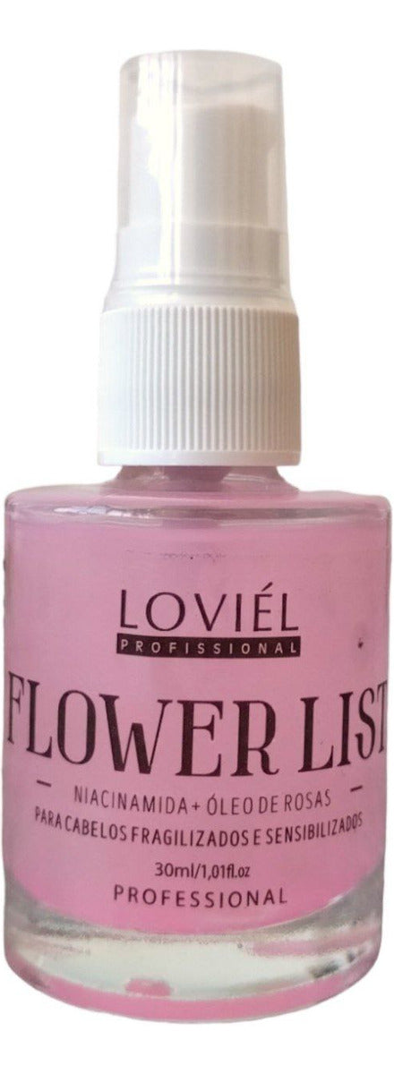 Óleo Reparador De Pontas Flower List Loviel 30ml