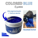 Máscara Tonalizante Blue Azul S/ Amônia 100% Natural 300g L&A