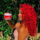 Máscara Tonalizante Red Vermelho Cereja S/ Amônia 100% Natural 300g L&A