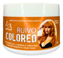 Máscara Tonalizante Ruivo Cobre S/ Amônia 100% Natural 300g L&A