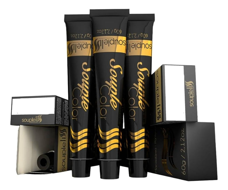 Coloração Soupleliss Tintura Para Cabelo 60g