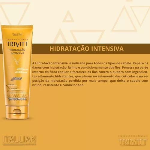 Máscara Trivitt Hidratação Intensiva Itallian 200gr