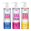 Kit Creme De Pentear Encrespando + Shampoo Limpeza Inteligente + Condicionador Widi Care 500g