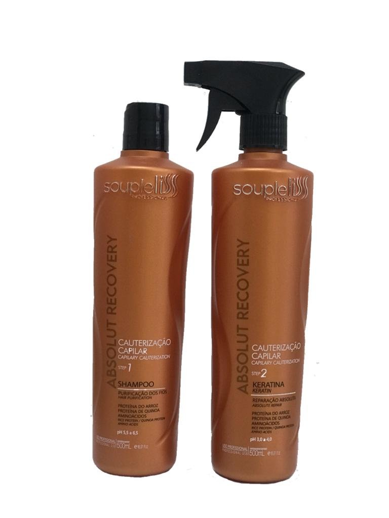 Kit Cauterização Capilar Absolut Recovery Soupleliss