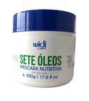 Máscara Sete Óleos Nutritiva 500g Widi Care