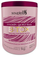 Souple Liss Mask Gold Liss Botox B-tox Máscara Com Efeito Botox 1kg