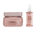 Kit Máscara 300Ml + Finalizador Reparador de Pontas Rose Gold 60Ml Hobety