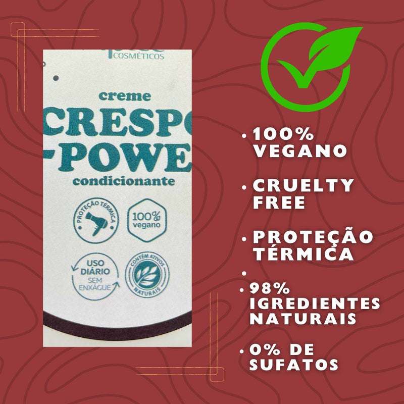 Crespo + Power Condicionante Nutrição 500g Apice